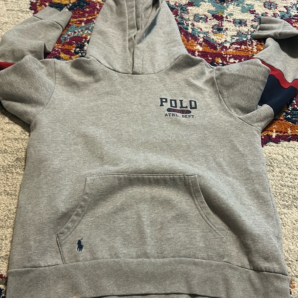 Polo hoodie boys size XL